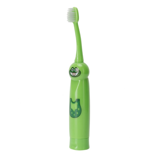 Green Cartoon Kids Elektrisk tandbørste - Vandtæt tandrensningsbørste gave