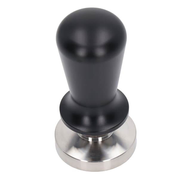 Kaffe Pulver Hammer Konstant Elasticitet Rustfrit Stål Kaffe Tamper til Hjem Sort 58mm/2.3in