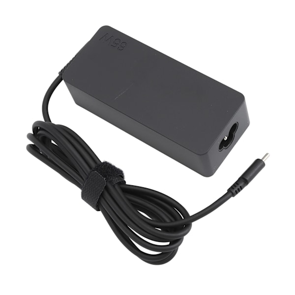 Laptop-strömadapter 20V 3.25A Typ C Plast Typ C Strömadapter med strömkabel för 65W laddning EU-kontakt 100‑240V