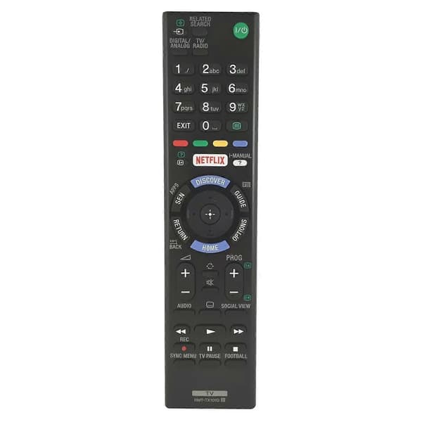 Typ A RMT-TX101D Replacement Remote Control for Sony TV Universal Smart TV Remote Control
