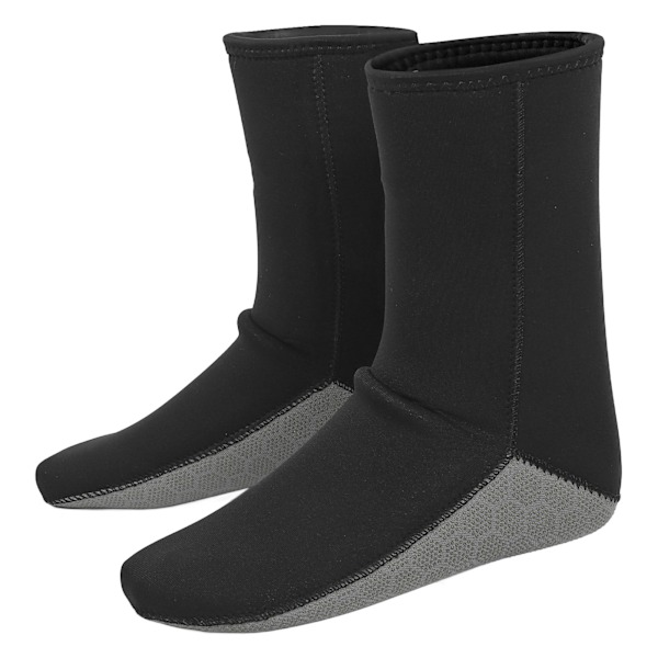 1 par dykkerstrømper Neopren strandstøvler Voksne Anti-slip snorkelstrømper til vandsport XL (39-40 størrelse)