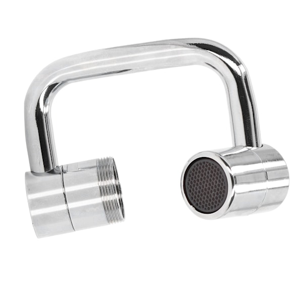 Haneforlænger Kobber Rustfrit Stål ABS 1080 Grader 22mm Indvendig Diameter Roterbar Hane Adapter