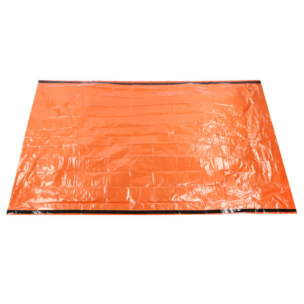 Outdoor Camping Portable Emergency Telt Sovepose Hold Varm Vanntett Oransje