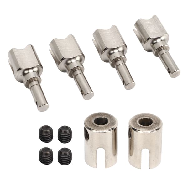 RC Diff Outdrive i Stål - Effektivt Kraftsystem - Stabil RC Differensialkopp for ARRMA 1/7 1/8 RC Biler - Sølv