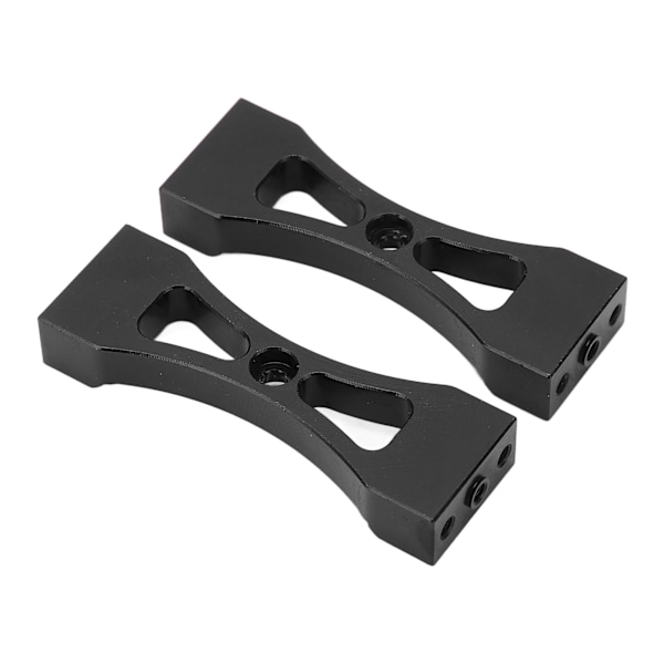 2 stk RC metalbjælke 53 mm længde Center fast montering aluminium til WPL B14 B16 B36 Q60 Q61 Sort