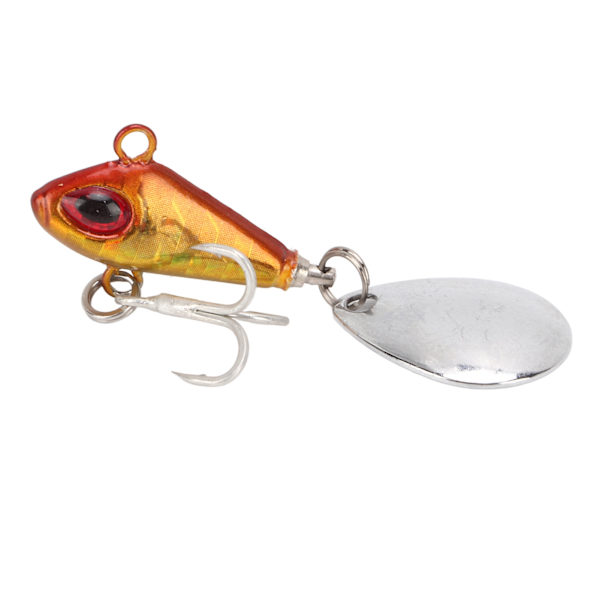 Fiske VIB Metal Mini Lures 5g konstgjorda hårda falska bete VIB sked Långt kast Fiske LureGolden