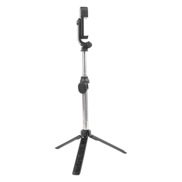 Mini Stativ Svart ABS 360 Grader Roterbar Justerbar Höjd Fjärrkontroll Vlogg Stativ för Telefon Live Streaming