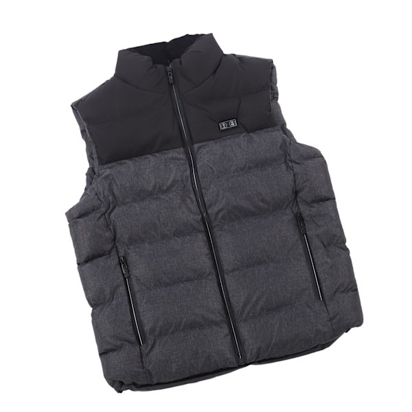 Mukava kevyt sähkölämmitteinen liivi - 15 vyöhykettä Dual Control Digital Switch - Turvallinen lämmitetty takki (3XL)