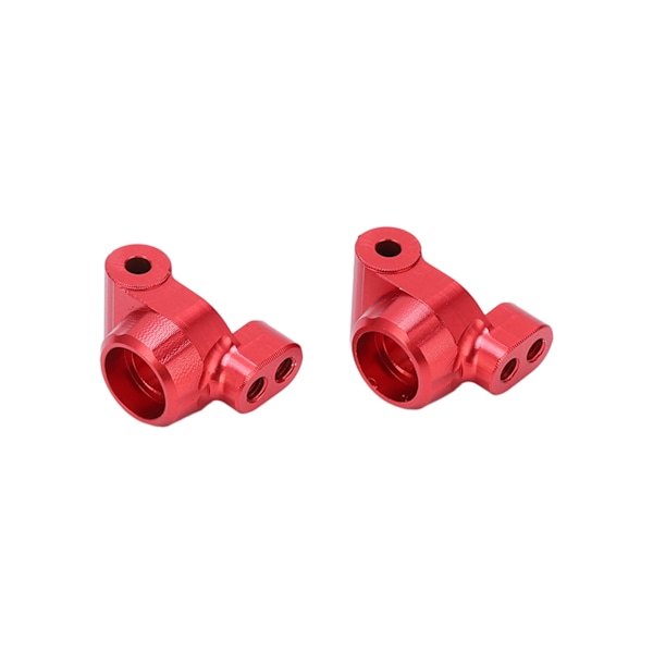 2 stk RC bil bagaksel faste kop sæder Aluminiumlegering Styrkop til LOSI 1/18 Mini T 2.0 2WDRed