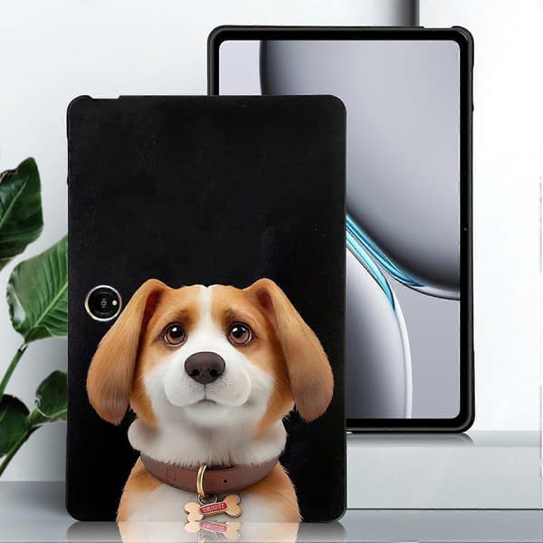 Case for OnePlus Pad 2 with Pattern Print, Slim TPU Tablet Protective Case - Harrier Beagle
