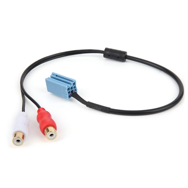 8-pin Mini ISO RCA-kabeladapter for Blaupunkt CD-veksler bilstereo