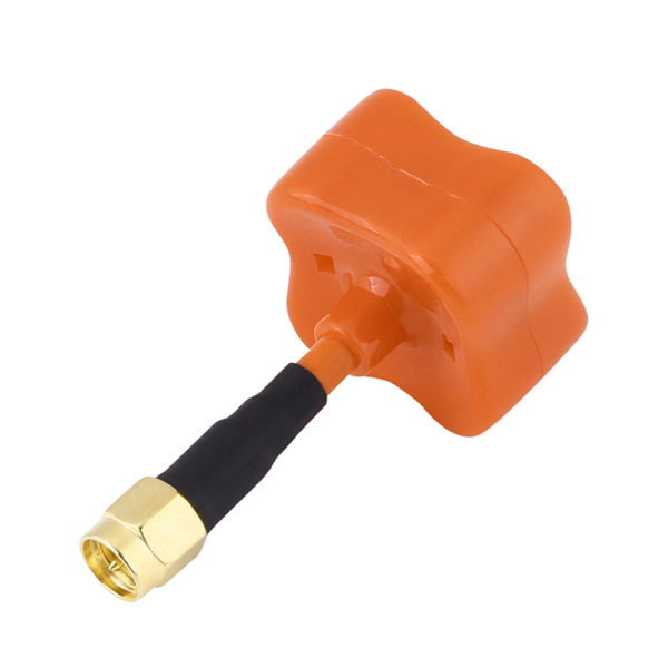 5.8G 2dBi LHCP Quadcopter FPV Sieni 50mm Antenni SMA/RP-SMA RC-Droonille (Oranssi)