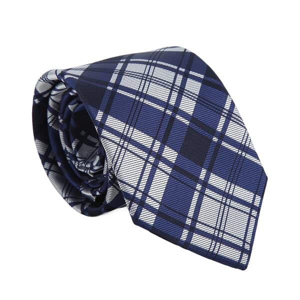 PlaidMen Slips Klassisk Stil Polyester Garn Design Business Slips til Bryllupper Fester Forretning