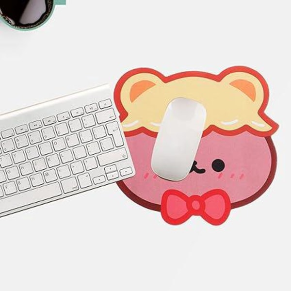 2 kpl sarjakuvakarhun muotoinen hiirimatto, söpöt hiirimatot kannettavaan tietokoneeseen toimistokotipelaamiseen