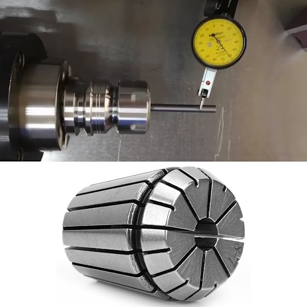 65Mn teräs 0,008 mm ER32 CNC-koneistusjyrsinkoneen jousiholkkiholkki (8 mm)