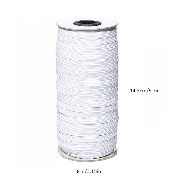 0,3/0,5/0,7 cm Elastiskt Band Gummiband Platt Dragsko Syband