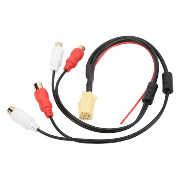 Bil Line Out Adapter 4RCA Aux-in Adapterkabel Erstatning for Blaupunkt VDO CD-spiller