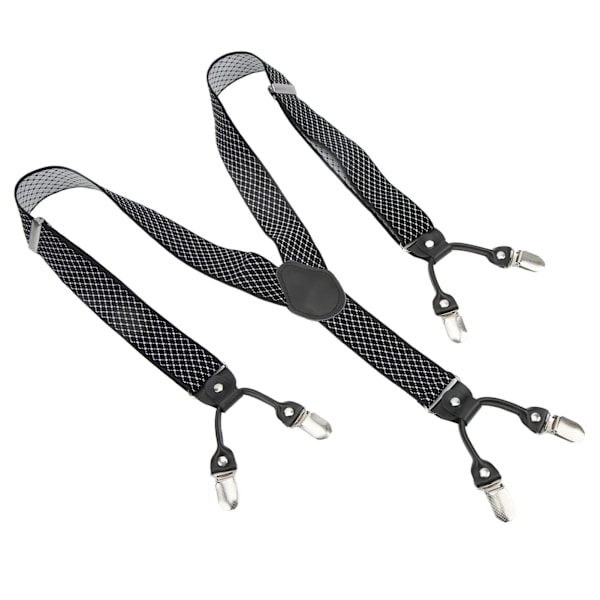 Herre Seler Let Justerbare Y-formede Stropper 3,5x110cm/1,4x43,3in Ergonomiske Seler til Tøjmatchning