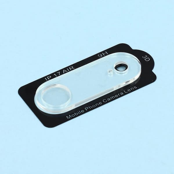 2pcs Camera Lens Protector for iPhone 17 Air, 3D Arc, Scratch-Resistant, Tempered Glass Film