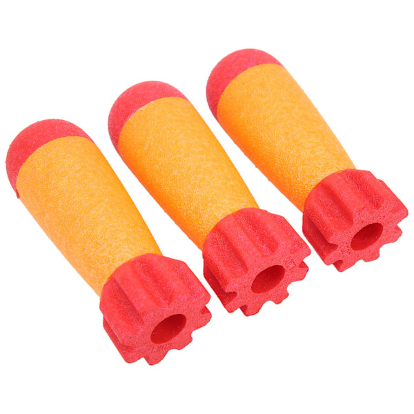 3 stk EVA Hule Skum Dart Skyte Ball Myk Skum Rocket Ball Skytespill for Gutter og Jenter