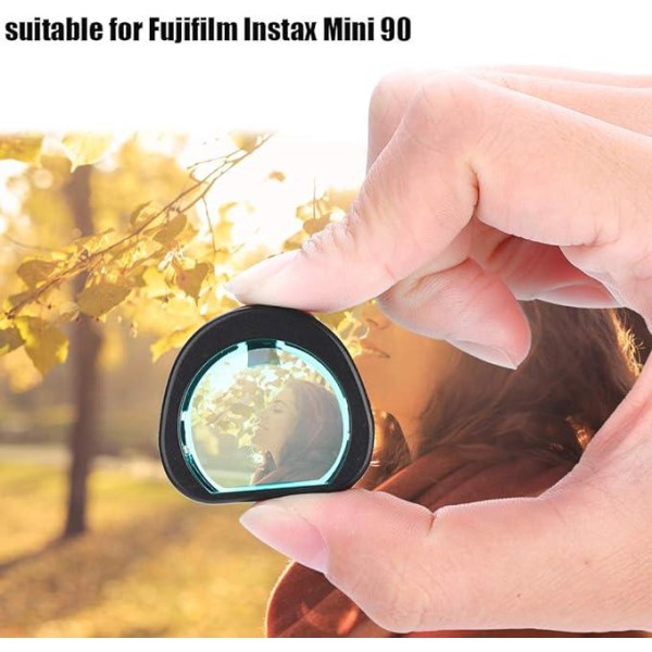 Farget filter for Fujifilm, 4 farger Instant Camera Farget objektivfiltersett for Fujifilm for Instax Mini90