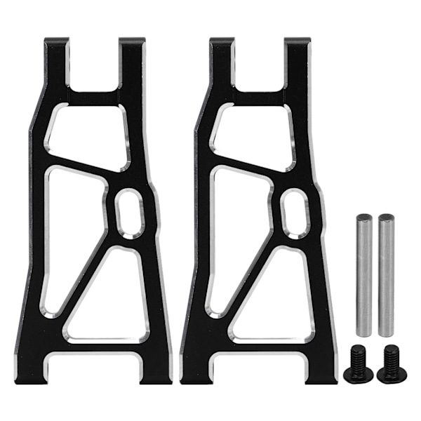 RC Bakaxel Svingarm Aluminiumlegering Hög Styrka Enkel Installation RC Bakre Fjädring Arm för ZD Racing DBX10 Svart