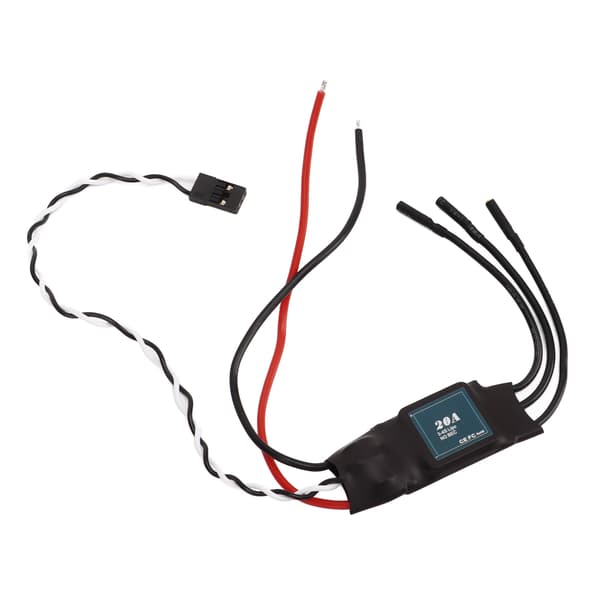 20A Børsteløs ESC 3‑4S Elektrisk Hastighedsregulator til RC Bil Båd Undervands Propeller