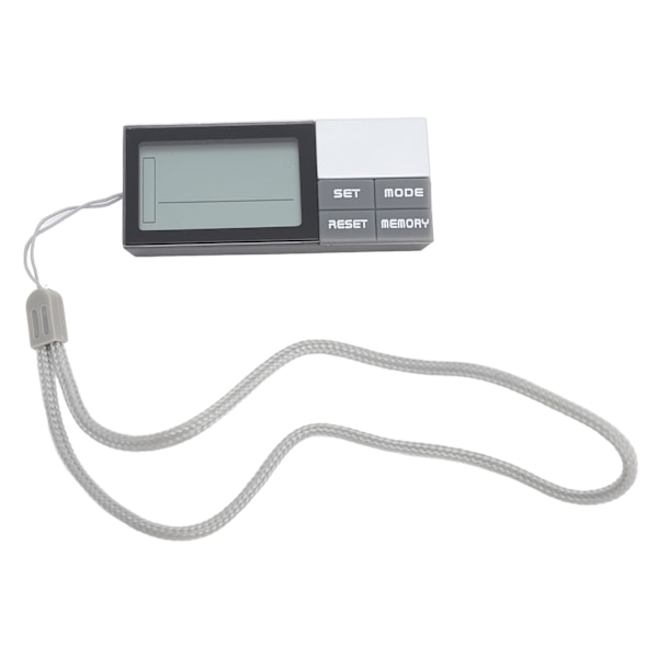 Mini Digital LCD-stegräknare - Bärbar stegräknare för promenader