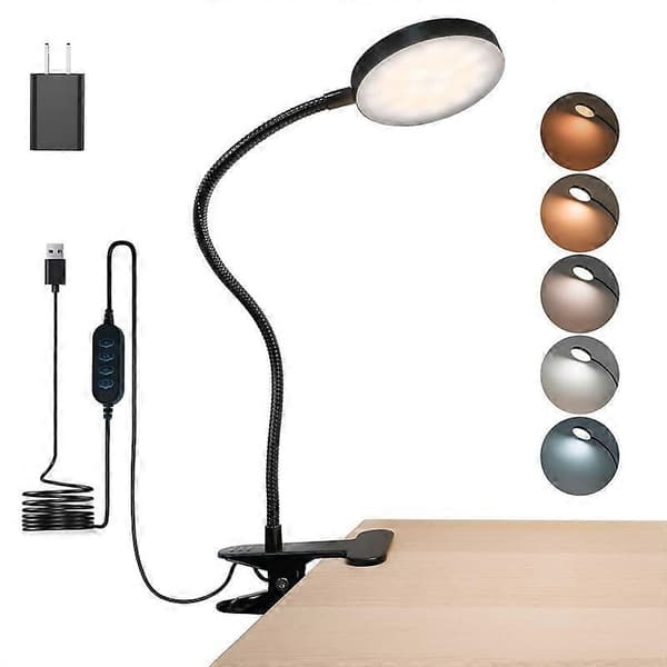 Klemme lampe 10W 66 LED læselampe