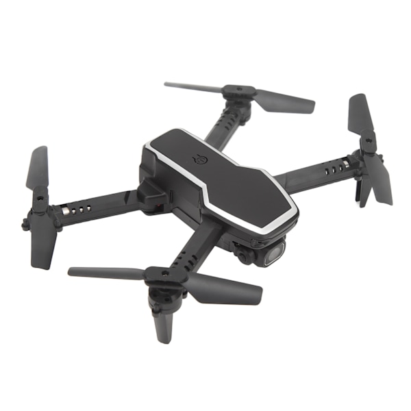 4K HD Folding RC Drone med Dobbelt Kamera - Fjernkontroll Quadcopter for Luftfotografering, Perfekt for Barn 14 år og eldre (Svart)