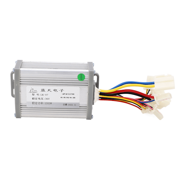 Elektrisk cykel børstecontroller Lithium Elcykel Dele Tilbehør 36V 1000w