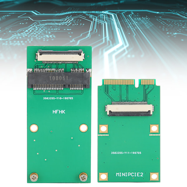 Mini PCIE WIFI Langaton Kortti Vihreä ABS mSATA SSD SATA MINI PCIE SSD Jatkojohto