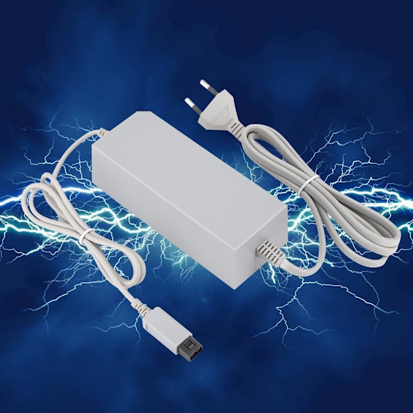 Til WII Spillekonsol Strømadapter DC12V/3.7A Oplader 50/60Hz (EU 100-240V)