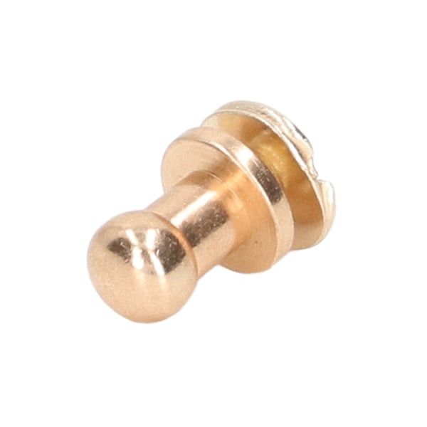 200 Set Chicago Skruvar Rundhuvud Nitar 8x6mm DIY Rundhuvud Nitar Hög Hållbarhet Lädernitar för Handväska Kläder Guld