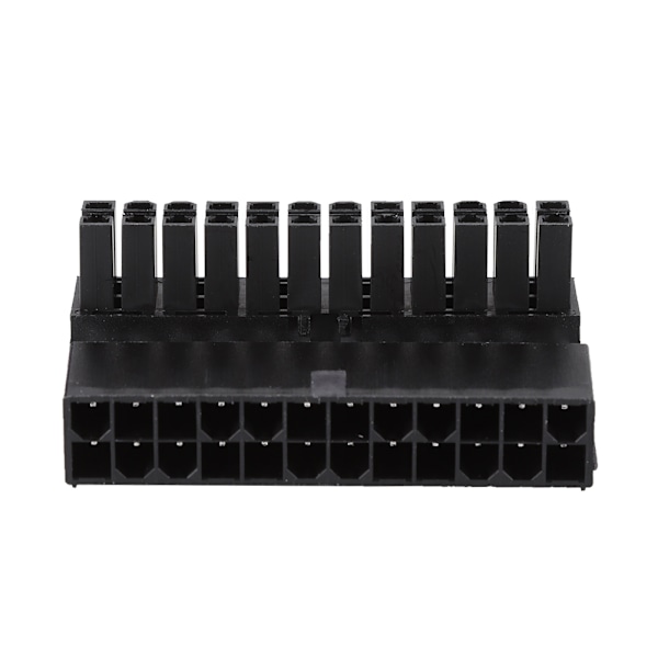 24-Pin Hun til 24-Pin Han 90 Graders Vinkel ATX Strømstik Adapter