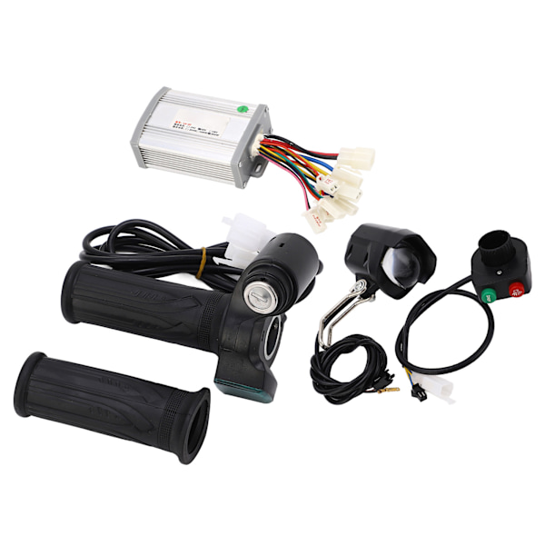 36V 800W El-cykel Controller Styrekit Overstrømsbeskyttelse Børstestyring med Gasgreb Kit til Reparation