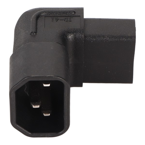 4 kpl IEC320 C14 - IEC320 C13 virtapäätä - Ammattimainen C14 - C13 virtapistokkeen sovitin UPS-, PDU-, palvelimen ja tietokoneen pistorasioille