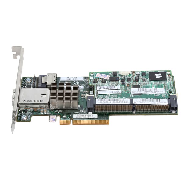 Smart Array-kort 6 GB/s överföringshastighet 512 MB cache PCIe för SAS-kontroller för HP P222 633537-001