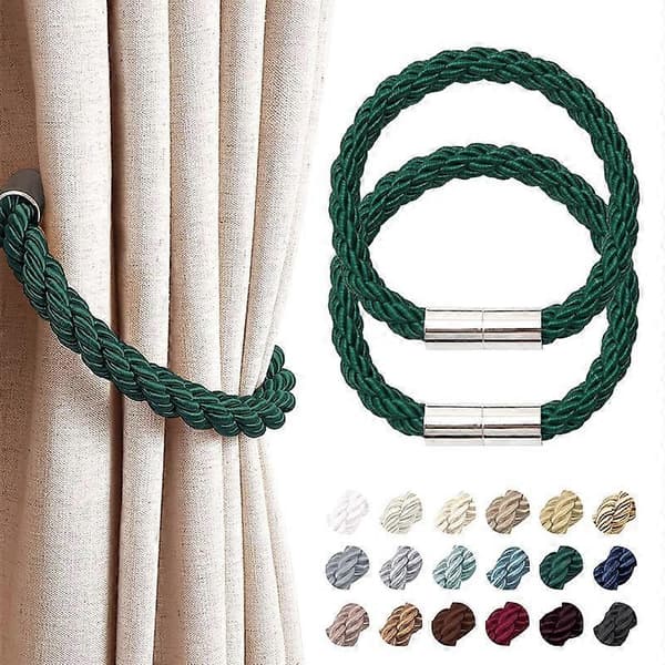 Strong Magnetic Curtain Tiebacks Modern Simple Style Drape Holders