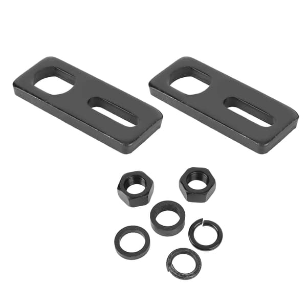 8PCS M18 Motoraxeltillbehör Aluminiumlegering Packning Bricka Mutter Universell Passform