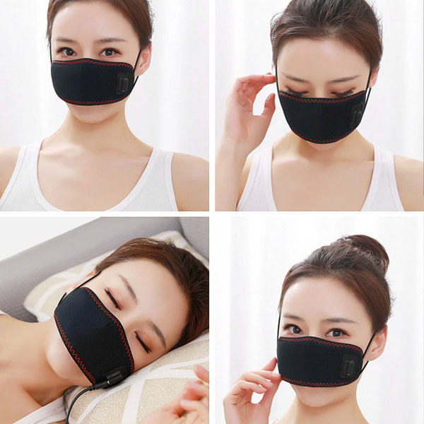 Nesevarmer varm komprimering - Justerbar timing, Anti-snorking, Allergiavlastning - Vaskbart nesevarmetrekk