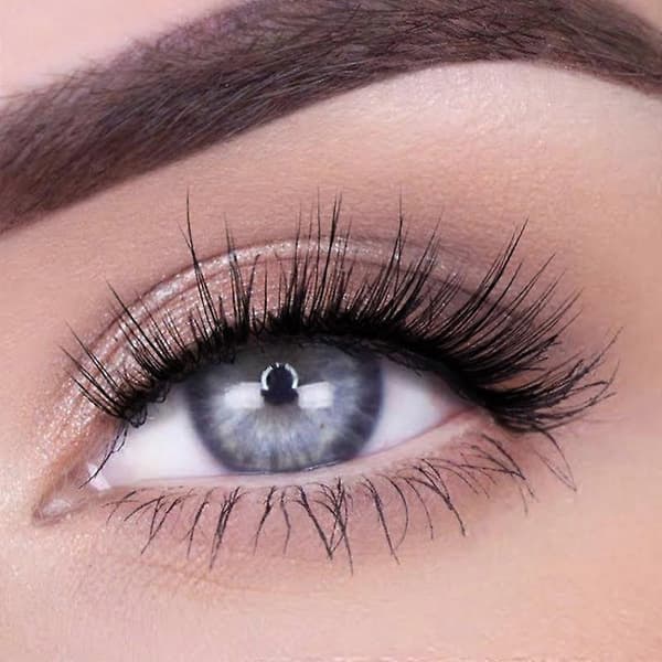 False Eyelashes Clear Natural Eyelash Extension Cat Eyes Curled