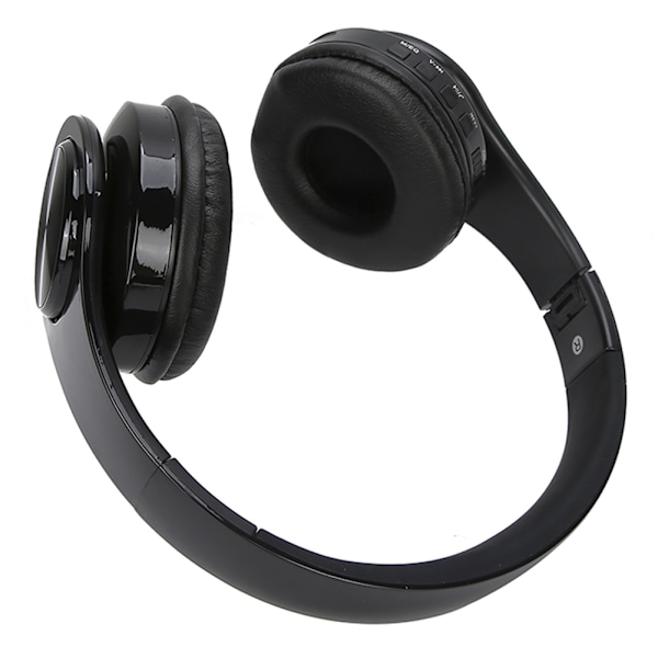 Bluetooth 5.0 Kuuloke Langaton Over Ear Stereo Headset Mikrofoni Pelikuulokkeet Musta