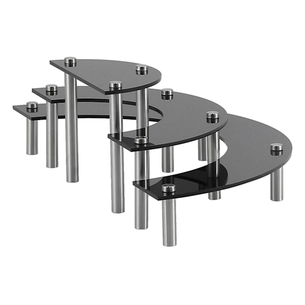 Akryl kage display stand kosmetisk cupcake dessert display rack holder til fest dekoration