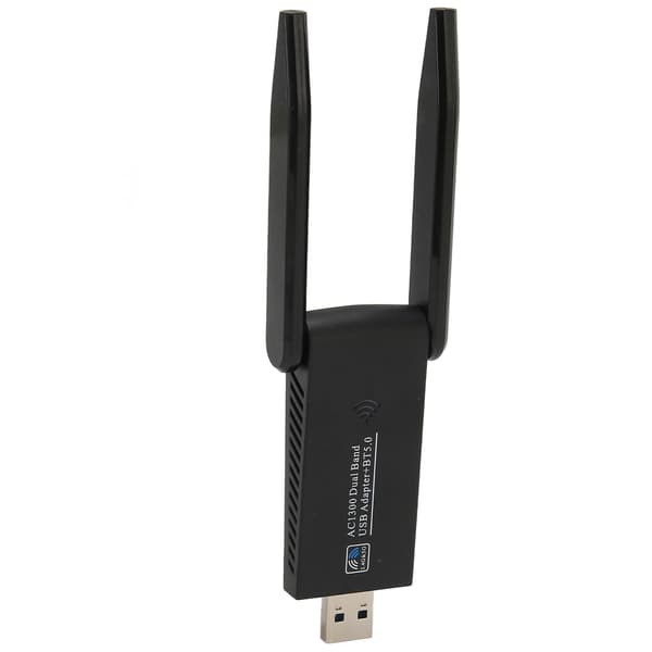 1300Mbps USB WiFi Adapter Dobbelt bånd Bluetooth 5.0 USB3.0 Forbindelse Høj hastighed til Windows XP Vista7 8 8.1 10 11