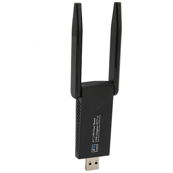 1300Mbps USB WiFi-sovitin Dual Band Bluetooth 5.0 USB3.0-liitäntä Nopea Windows XP Vista7 8 8.1 10 11