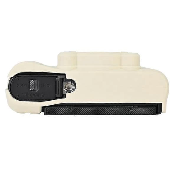 n6H For Canon SX740 SX730 Soft Silicone Protective Case Anti-fall X9H Camera Protector - Beige