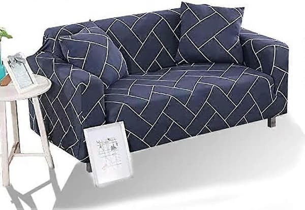 Sofatrekk elastisk stretch sofatrekk, for 1-seter. L-formet hjørnesofa krever to