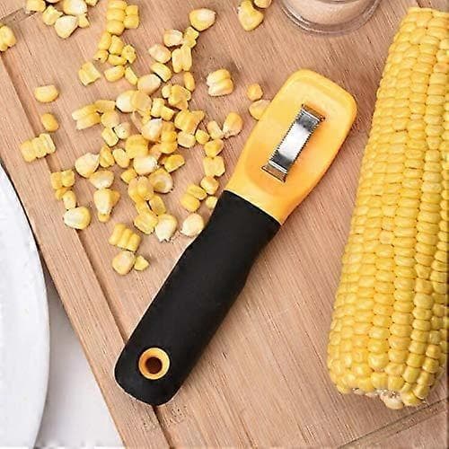 Corn Cob Remover for Kitchen, Serrated Vertical Blade Remover