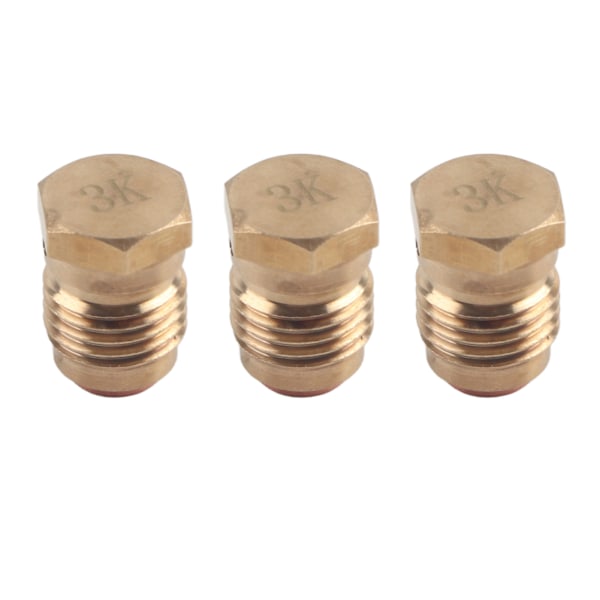 3PCS 3K 3/8-24UNF 3000psi Unified Kobber Burst Disk til Paintball Tank Regulator